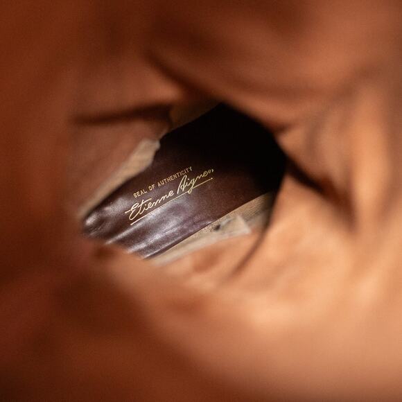 ETIENNE AIGNER Riding Boot Womens 6 M Knee High Fashion Brown Leather 7948 - Picture 6 of 7